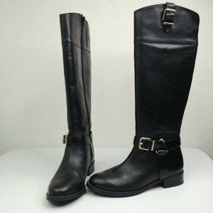 INC FEDEE Women Riding Boots Black Size 6 International Concepts